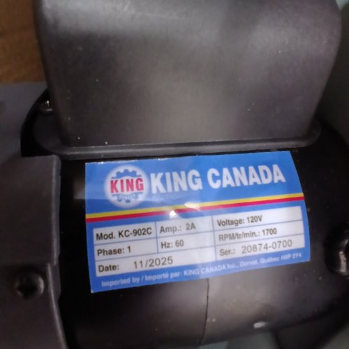 KING CANADA KC-902C 9" WOOD BANDSAW WITH LASER image 3