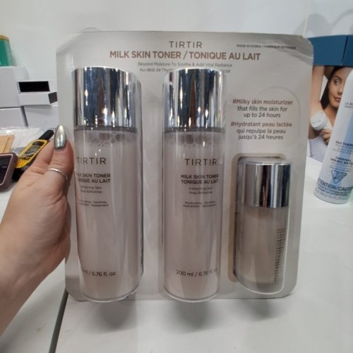 3PC TIRTIR MILK SKIN TONER - SOOTHING + HYDRATING - 200ML/200ML/50ML image 2