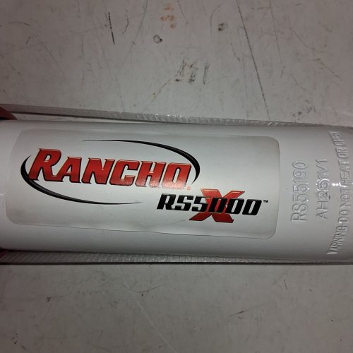 RANCHO REAR SHOCK ABSORBER - FITS VARIOUS CHEVROLET MODELS - WHITE/RED (MODEL: RS55190) image 3