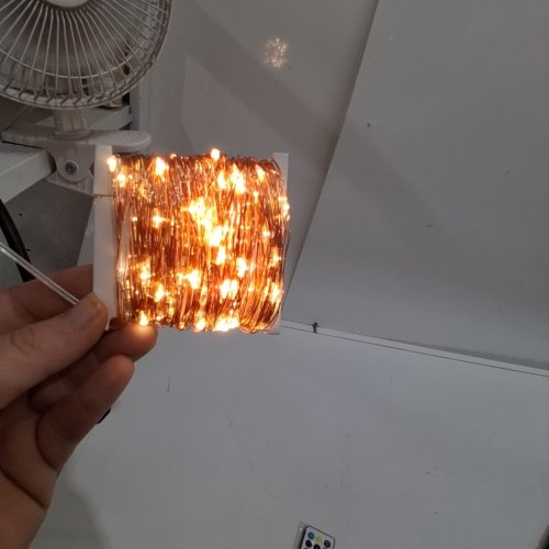 FULEN USB COPPER WIRE FAIRY LIGHTS WITH REMOTE - 33FT - WARM WHITE image 2
