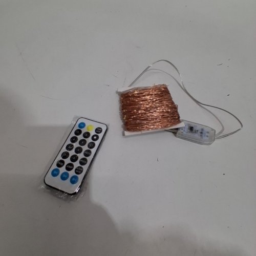 FULEN USB COPPER WIRE FAIRY LIGHTS WITH REMOTE - 33FT - WARM WHITE image 3
