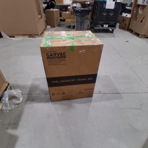 GARVEE DOUBLE-STEP PEDAL BIN WITH TWO CONTAINERS 30L EACH (60L TOTAL) - STAINLESS STEEL (MODEL: PHK_33UVUTRT) image 4