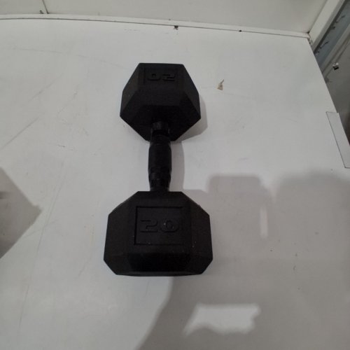 CAP COATED DUMBBELL WEIGHT - 20LBS - BLACK (MODEL: SDRIS-020) image 2