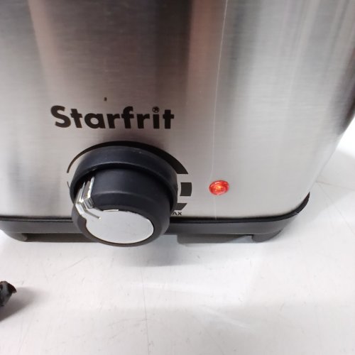 STARFRIT HERITAGE QUICK-RELEASE COMPACT ELECTRIC DEEP FRYER - 1.5L, 800W - BLACK/SILVER (MODEL- ‎023610) image 3