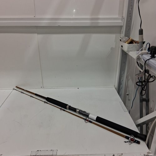 UGLY STIK TIGER SPINNING ROD - 7 FOOT, 10-50LBS - BLACK/ORANGE image 3