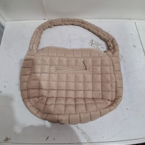 MONDETTA OVERSIZED QUILTED FRONT ZIP TOTE BAG - BEIGE (MODEL : 1194279) image 4