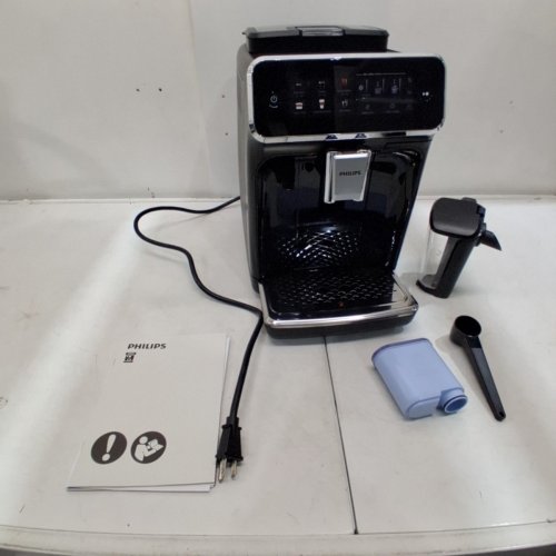 PHILIPS 3300 SERIES FULLY AUTOMATIC ESPRESSO MACHINE WITH LATTEGO MILK SYSTEM AND INTEGRATED GRINDER - GLOSSY BLACK (MODEL:EP3341/50) image 12
