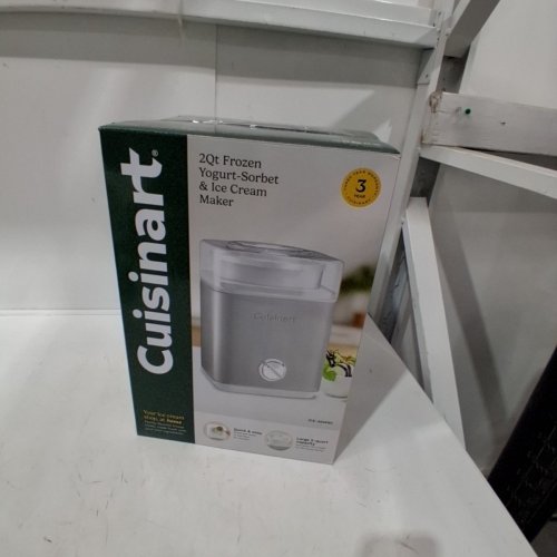 CUISINART FROZEN YOGURT-ICE CREAM & SORBET MAKER - 2QT ( MODEL- ICE-30WNC) image 6