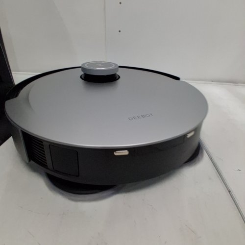 ECOVACS 5000PA DEEBOT X1 TURBO ROBOT VACUUM/MOP COMBO WITH AUTO-WASH/REFILL STATION, & 3D MAPPING - APP/WIFI ENABLED - SILVER/GREY (MODEL: DEX11) image 4