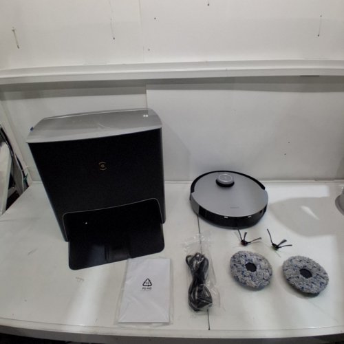 ECOVACS 5000PA DEEBOT X1 TURBO ROBOT VACUUM/MOP COMBO WITH AUTO-WASH/REFILL STATION, & 3D MAPPING - APP/WIFI ENABLED - SILVER/GREY (MODEL: DEX11) image 18