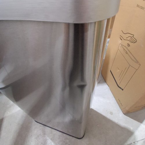 TOUCHLESS AUTOMATIC MOTION SENSOR TRASH CAN - 80L - SILVER (MODEL: LY-38) image 3