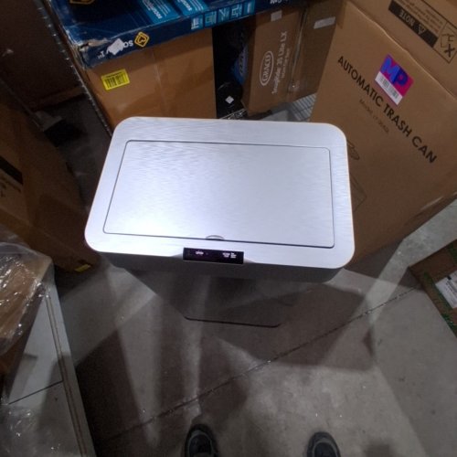 TOUCHLESS AUTOMATIC MOTION SENSOR TRASH CAN - 80L - SILVER (MODEL: LY-38) image 5