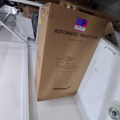 TOUCHLESS AUTOMATIC MOTION SENSOR TRASH CAN - 80L - SILVER (MODEL: LY-38) image 7
