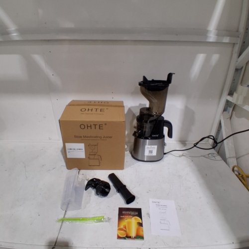 OHTE SLOW MASTICATING JUICER FOR FRUITS & VEGETABLES, 250W - 3.9" CHUTE - STAINLESS STEEL (MODEL: OHCL2023L) image 3