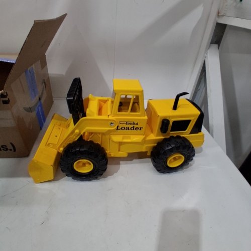 TONKA MIGHTY LOADER TOY - YELLOW image 2