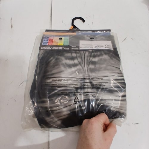 BOY'S THE RAKE SKINSUIT COSTUME - MEDIUM - GREY/BLACK image 3
