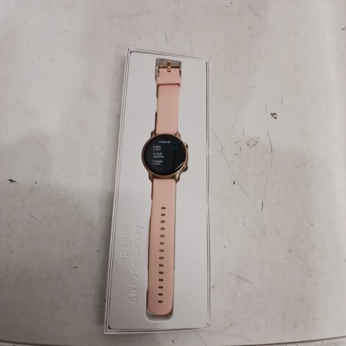 TG1 FITNESS WATCH WITH STEP COUNTER, SPO2 HEART RATE SLEEP MONITOR, ACTIVITY TRACKER - 1.32" DISPLAY - PINK & GOLD (MODEL: LW36) image 3