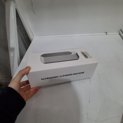 MINI PORTABLE ULTRASONIC 360 HIGH FREQUENCY CLEANING MACHINE WITH BUILT-IN TIMER - WHITE/GREY image 2