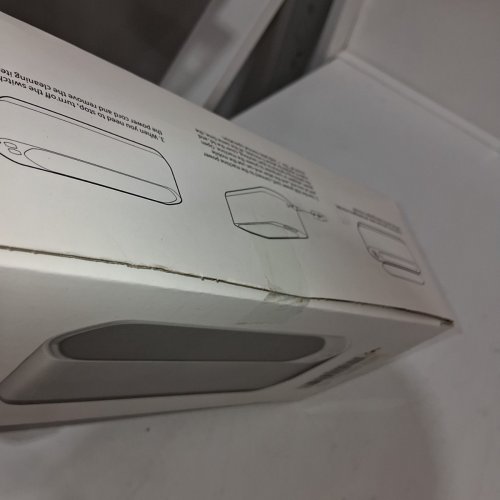 MINI PORTABLE ULTRASONIC 360 HIGH FREQUENCY CLEANING MACHINE WITH BUILT-IN TIMER - WHITE/GREY image 3