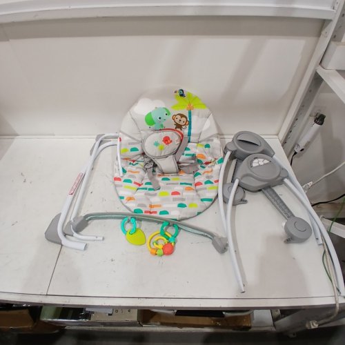 BRIGHT STARTS PLAYFUL PARADISE PORTABLE AUTOMATIC BABY SWING WITH MUSIC image 2