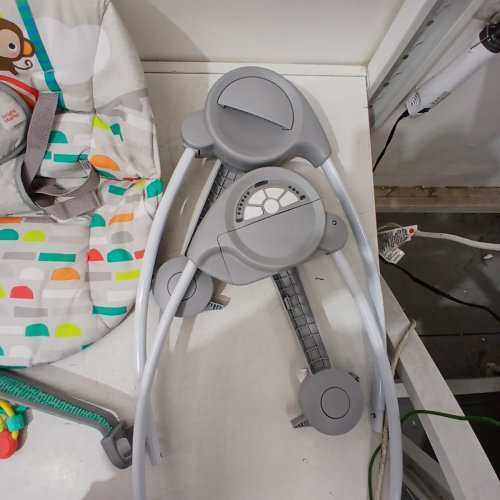 BRIGHT STARTS PLAYFUL PARADISE PORTABLE AUTOMATIC BABY SWING WITH MUSIC image 3