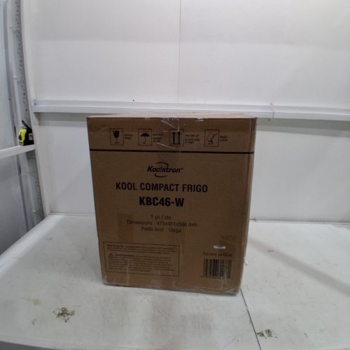 KOOLATRON KOOL COMPACT COMPRESSOR MINI FRIDGE WITH REMOVABLE SHELF - 1.7CU.FT - WHITE (MODEL: KBC46-W) image 10