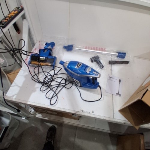 SHARK ROCKET CORDED STICK VACUUM WITH SELF CLEANING BRUSH ROLL - BLUE (MODEL: HV343AMZ) image 3