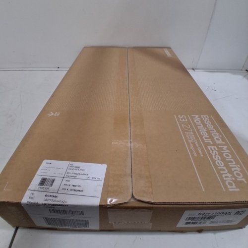 SAMSUNG S3 27" FHD MONITOR WITH IPS PANEL, FLICKER FREE, EYE SAVER MODE - BLACK - (MODEL: S27F320GAN) image 3