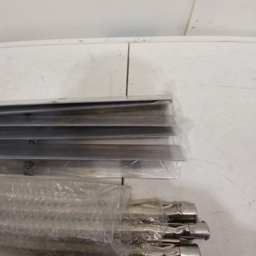 8PC PETKAO FLAVORIZER BARS AND TUBE BURNERS FOR WEBER GENESIS SILVER B/C - STAINLESS STEEL image 7