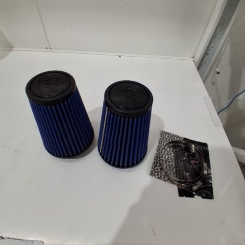 AFE POWER UNIVERSAL FIT MAGNUMFLOW INTAKE KIT AIR FILTER WITH PRO 5 R - BLACK/BLUE (MODEL: 24-91051) image 2
