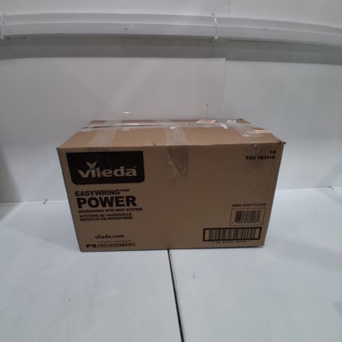 VILEDA EASYWRING SPIN MOP & BUCKET SYSTEM - GREY/RED image 5
