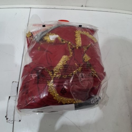 4PC MEN'S PIRATE CAPTAIN BLACKHEART COSTUME - SMALL (28-30) - RED image 3