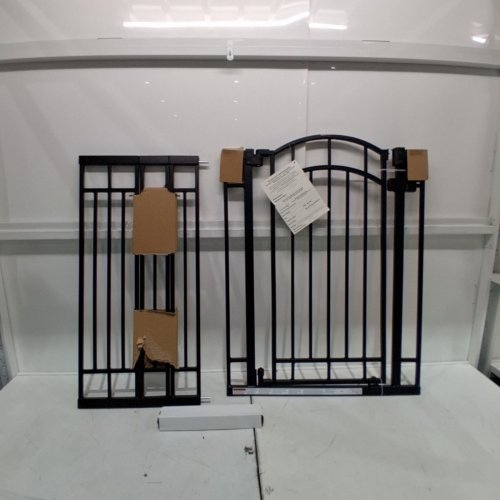 SUMMER INFANT EXTRA TALL DECOR SAFETY GATE - 28" - 39" X 36" - BLACK (MODEL: 33403Z) image 2