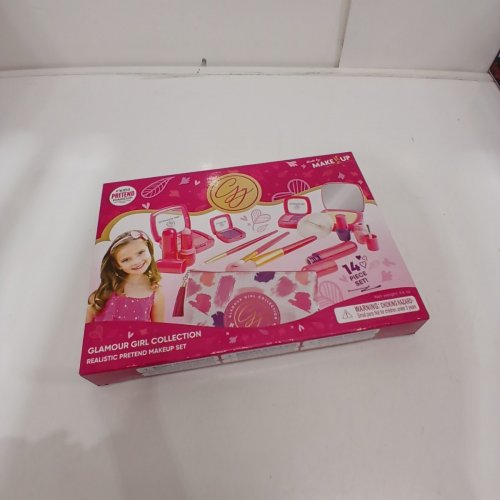 14PC MAKEITUP KID'S PRETEND MAKEUP GLAMOUR GIRL COLLECTION REALISTIC MAKEUP SET - AGES 4+ image 2