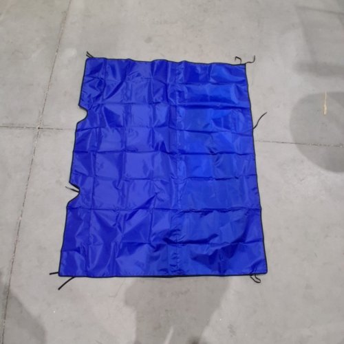REVERSIBLE WINDSHIELD COVER & CARRYING BAG - 45.5" X 56" - UNIVERSAL FIT - BLUE/SILVER image 2