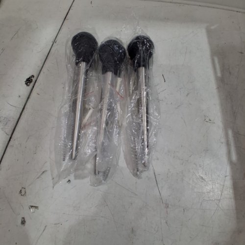 3PK TURKEY BASTER SET WITH 2 NEEDLES SILICONE BULB AND CLEANING BRUSH- BLACK image 2