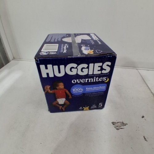 50PK HUGGIES OVERNITES NIGHTTIME BABY DIAPERS - SIZE 5 - WINNIE THE POOH image 3