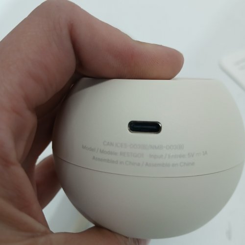 KID'S HATCH REST GO PORTABLE SOUND MACHINE & SLEEP SOOTHER - CREAM PUTTY (MODEL: RESTGO1) image 3
