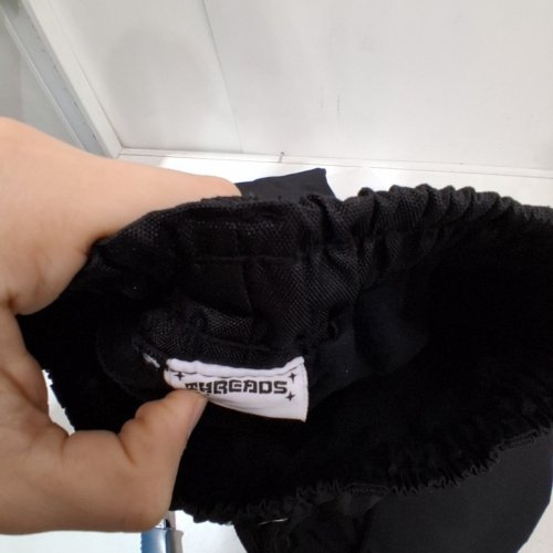 UNISEX THREADS V2 BAGGY SNOWPANT WITH DRAW STRING - SMALL/MEDIUM - BLACK image 3