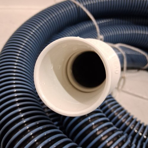 POOL VACUUM HOSE REPLACEMENT - 1.5" X 18FT - BLUE image 3