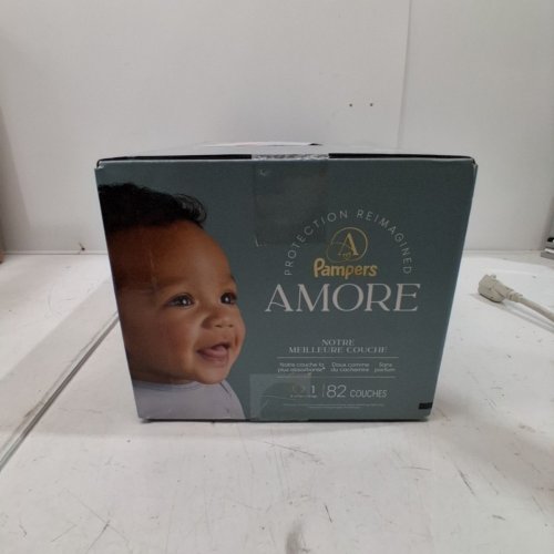 82PK PAMPERS AMORE MOST ABSORBENT AND BEST DIAPER - SIZE 1 - WHITE (UPC: 03077224453) image 3