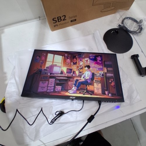 ACER 21.5" FULL HD 1920 X 1080 COMPUTER MONITOR - 100HZ REFRESH RATE (MODEL: SB222Q) image 2