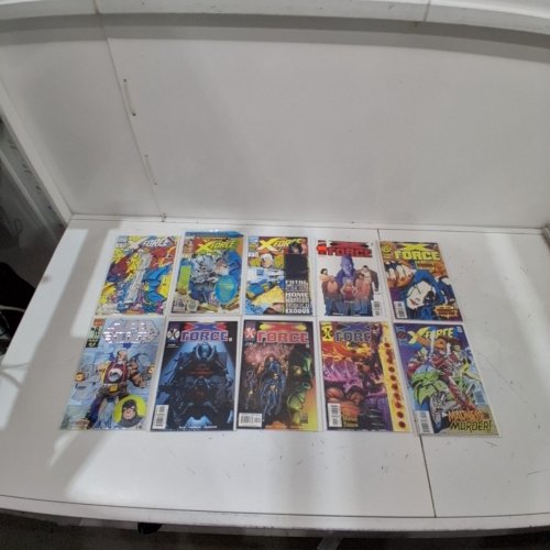 10 ASSTED MARVEL COMIC BOOKS - X-FORCE #4,17,25,40,62,102,103,104,114, AND SUPER SOLIDERS #1 - VARIOUS AUTHORS image 2