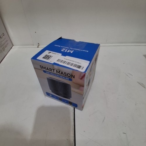 UNERVER ELECTRIC MASON JAR VACUUM SEALER WITH SEAL LIDS AND LABELS - 2.75" & 3.4" - BLUE image 4