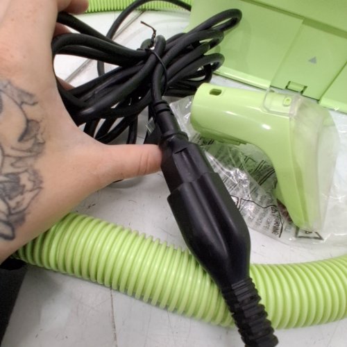 BISSELL LITTLE GREEN MINI CORDED PORTABLE CARPET AND UPHOLSTERY DEEP CLEANER WITH SELF-CLEANING TOUGH STAIN TOOL AND HYDRORINSE TOOL (MODEL: 4075B) image 2