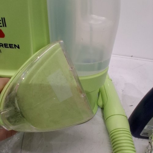 BISSELL LITTLE GREEN MINI CORDED PORTABLE CARPET AND UPHOLSTERY DEEP CLEANER WITH SELF-CLEANING TOUGH STAIN TOOL AND HYDRORINSE TOOL (MODEL: 4075B) image 4