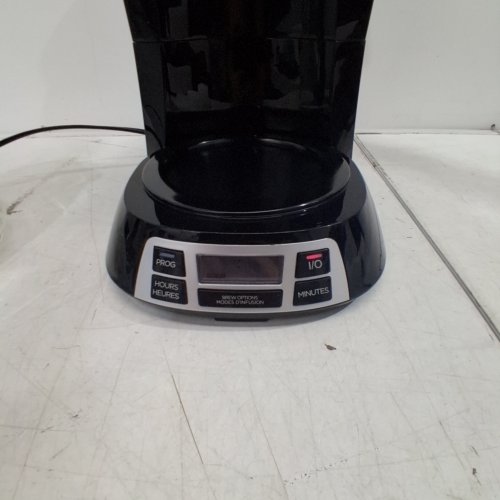 HAMILTON BEACH PROGRAMMABLE COFFEE MAKER - 12CUP - BLACK (MODEL: 49630JC) image 2