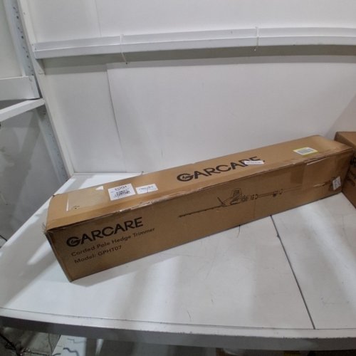 GARCARE CORDED POLE HEDGE TRIMMER/EXTENSION POLE SAW WITH 18" LASER CUT TRIMMER BLADE - 4.8A - EXTENDS UP TO 2.5M - ORANGE (MODEL: GPHT07) image 2