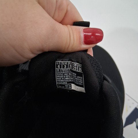 WOMEN'S SKECHERS HANDS FREE SWIFT FIT SLIP ON SNEAKERS - 6 - BLACK / WHITE (STYLE: 179326CS / 2566408) image 4