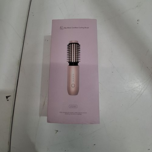 BIG WAVE CORDLESS RECHARGEABLE CURLING BRUSH - PINK - (MODEL: GT2305) image 5